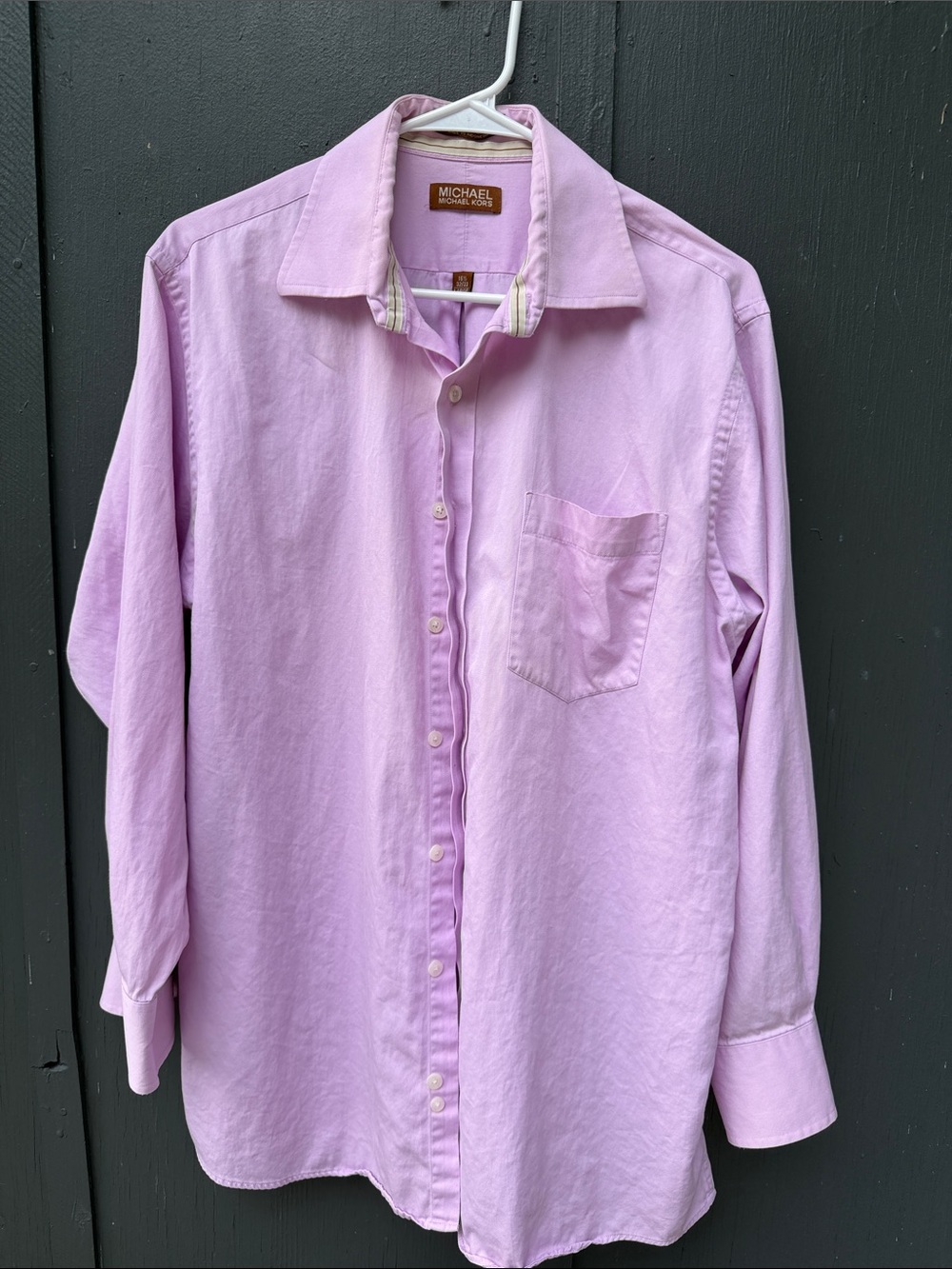 Michael Kors Light Lavender Long-Sleeve Button-Down Shirt